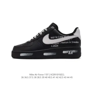 Nike Air Force 1 '07 Low White Leather Casual Sneakers DD8959