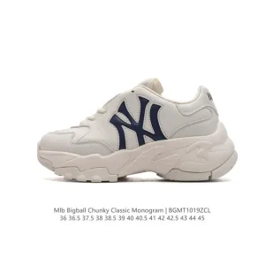 MLB Bigball Chunky A Vintage Retro Sneakers for Men and Women