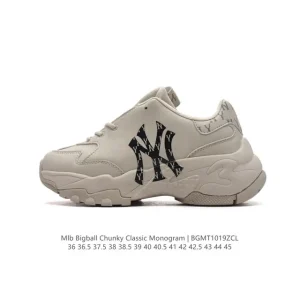 MLB Bigball Chunky A Vintage Retro Sneakers for Men and Women
