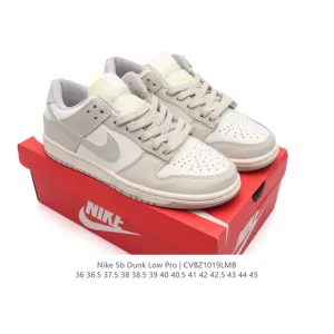 Nike SB Dunk Low Pro Women's Skateboarding Shoes Vintage Leather