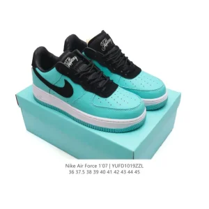 Nike Air Force 1 '07 Low DB3301 White Leather Low-Top Sneakers