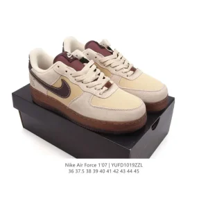 Nike Air Force 1 Low DB3301 White Leather Casual Sneakers
