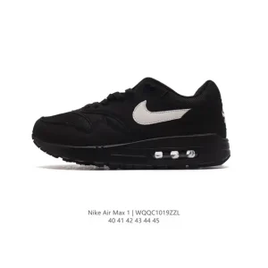 Nike Air Max 1 Leather Suede Mesh Vintage Running Shoes