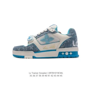 Louis Vuitton Trainer Sneaker Low Top Fashion Luxury Shoes