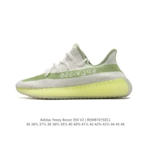 Adidas Yeezy Boost 350 V2 Casual Running Shoes with Primeknit Upper and Boost Midsole