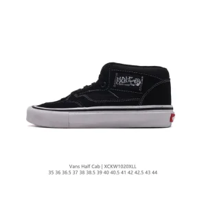 Vans Half Cab Autumn Winter Mid Top Suede Skate Shoes