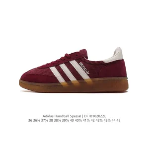 Adidas Handball Spezial Vintage Court Shoes with Rubber Sole