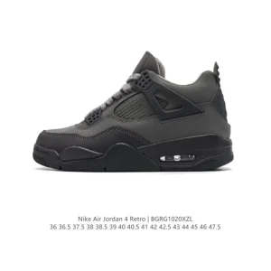 Jordan Air 4 Retro OG Black Cement Men's Basketball Shoes