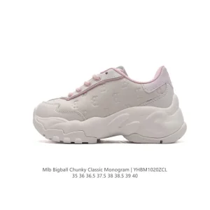 MLB Bigball Chunky Vintage Women's Sneakers with Thick Sole