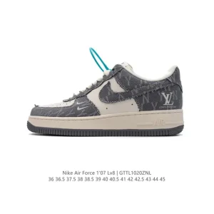 Nike Air Force 1 Low White Leather Sneakers for Men and Women