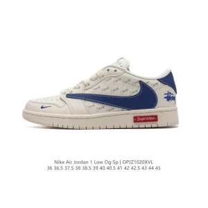 Nike Air Jordan 1 Low OG SP Military Blue Reverse Swoosh