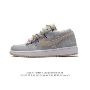 Nike Air Jordan 1 Low AJ1 Deconstructed Tie-Dye Low-Top Sneakers