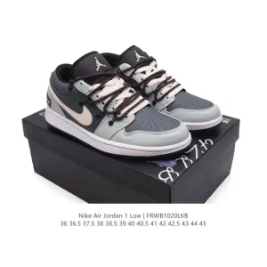 Jordan AJ1 Low Retro Structural Tie Low Top Sneakers