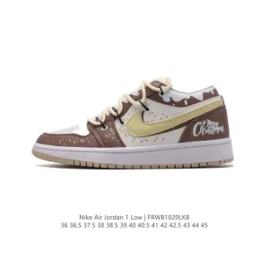 Jordan AJ1 Low Deconstructed Bandage Dual Laces Sneakers