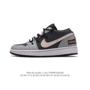 Nike Air Jordan 1 Low AJ1 Deconstructed Bandage Dual Lace Sneaker