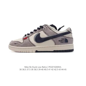Nike SB Dunk Low Pro Vintage Leather Skateboarding Shoes