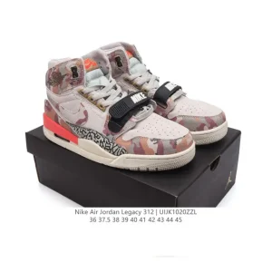 Jordan Legacy 312 High Top Basketball Shoes - Classic AJ1 AJ3 Design