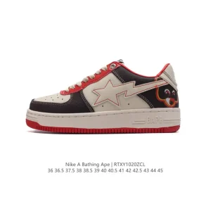 BAPE x Nike Air Force 1 Low Camo Sneakers for Men and Women