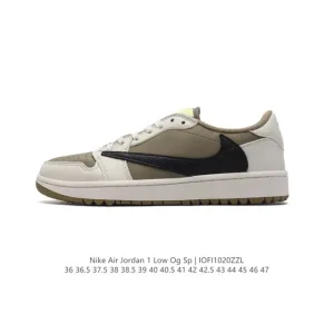 Jordan Air 1 Low OG SP Military Blue Reverse Swoosh Sneaker