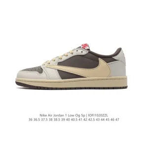 Jordan 1 Low OG SP Military Blue Reverse Swoosh TS Collaboration