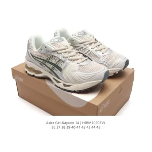 ASICS GEL-KAYANO 14 Retro Running Shoe with Metallic Design