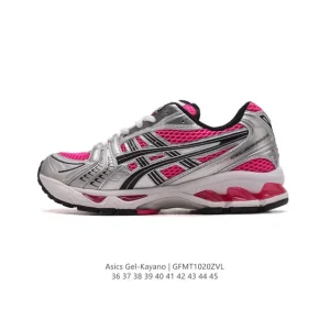ASICS GEL-KAYANO 14 Retro Running Shoe with Metallic Design