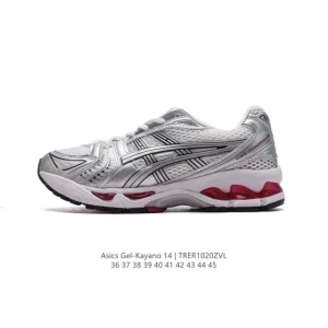 ASICS GEL-KAYANO 14 Retro Running Shoes Metallic Design