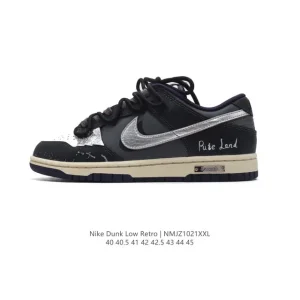 Nike Dunk Low Retro Vintage Basketball and Skateboarding Shoes