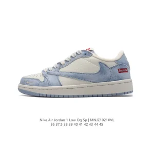 Nike Air Jordan 1 Low OG SP Military Blue Reverse Swoosh