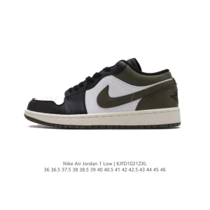 Jordan AJ1 Low Retro Classic Leather Basketball Shoes
