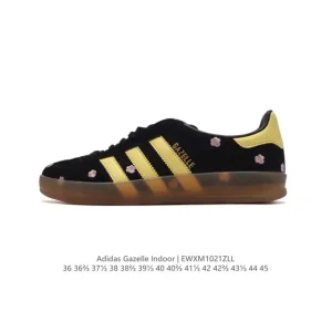 Adidas Originals Gazelle Indoor Retro Leather Sneakers