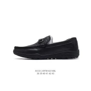 ECCO Men's Lifestyle Shoes Breathable Lightweight Lace-Up Casual Sneakers