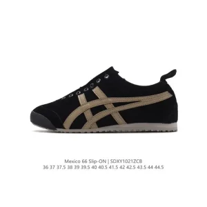 ASICS Onitsuka Tiger Mexico 66 Classic Retro Leather Sneakers