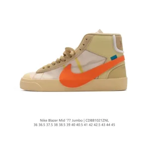 Off-White x Nike Blazer Mid OW Collaboration Sneakers