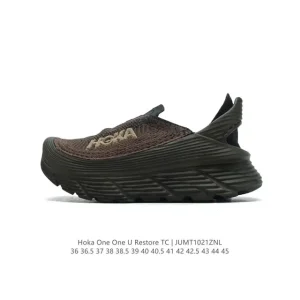 HOKA ONE ONE Restore Slip-On Trail Sandal Shoe for Men and Women