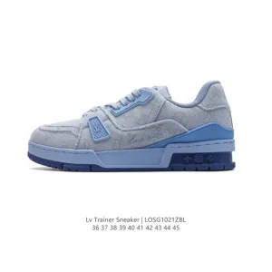 Louis Vuitton LV Trainer Sneaker Low Fashion Sports Shoes