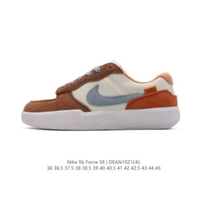 Nike SB Force 58 Skateboarding Shoes with Cupsole and Ventilation