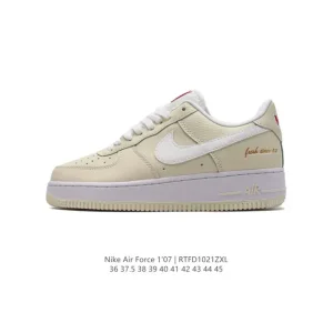 Nike Air Force 1 '07 Low FJ4146 White Leather Sneakers