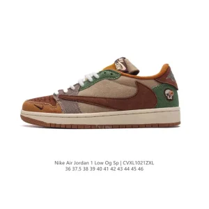Jordan Air 1 Low OG SP Military Blue Reverse Swoosh AJ1 Low