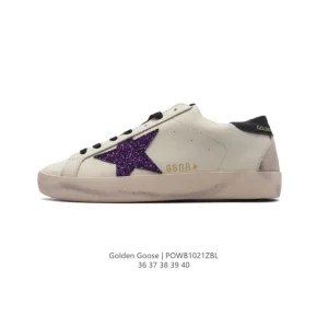 Golden Goose Super-Star Dirty Leather Sneakers Handmade Italy