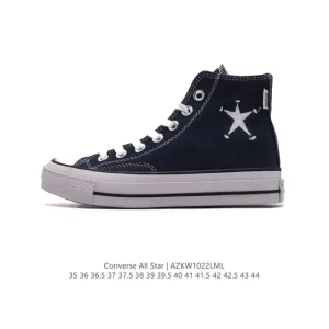 Converse All Star High Top Thick Sole Vulcanized Canvas Shoes