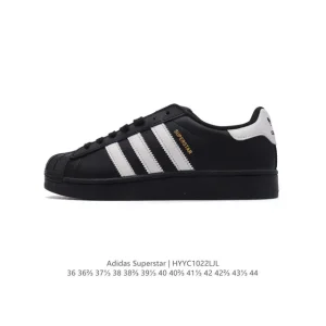 Adidas Superstar 82 Classic Shell Toe Leather Sneakers