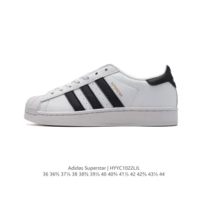 Adidas Superstar 82 Classic Shell Toe Leather Sneakers for Men and Women