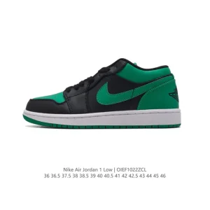 Air Jordan 1 Low Retro Classic Leather Basketball Shoes