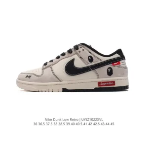 Nike SB Dunk Low Pro MM1089 Vintage Leather Skateboarding Shoes