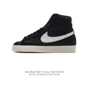 Nike Blazer Mid '77 VNTG Vintage Suede Leather High Top Sneakers for Men and Women