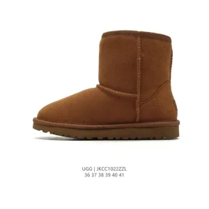 UGG Women's Mid-Calf Snow Boots Winter Warm Fur Lined Outdoor Comfort Shoes