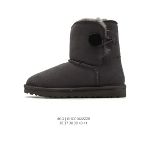 UGG Classic Short Button Cuff Women's Winter Snow Boots Outdoor Comfort