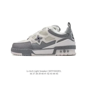 Louis Vuitton Trainer Sneaker Low Top Fashion Leather Shoes