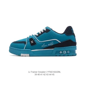 Louis Vuitton Trainer Sneaker Low Top Leather Shoes